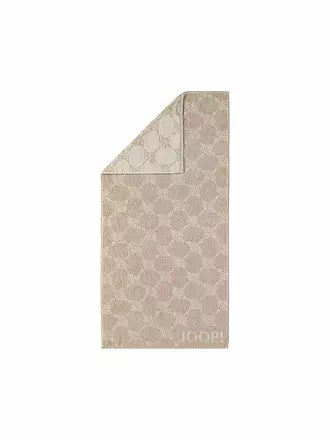 JOOP | Handtuch "Cornflower" 80x150cm (silber) | beige